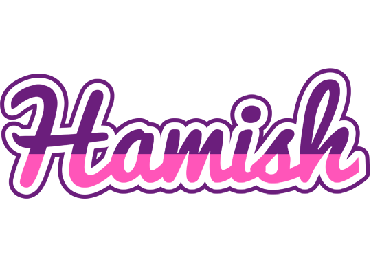 Hamish cheerful logo