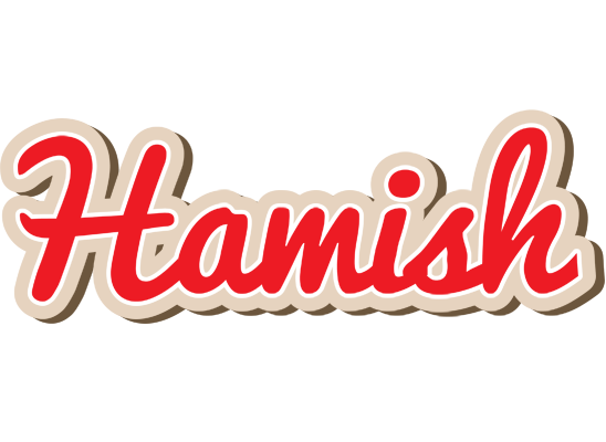 Hamish chocolate logo