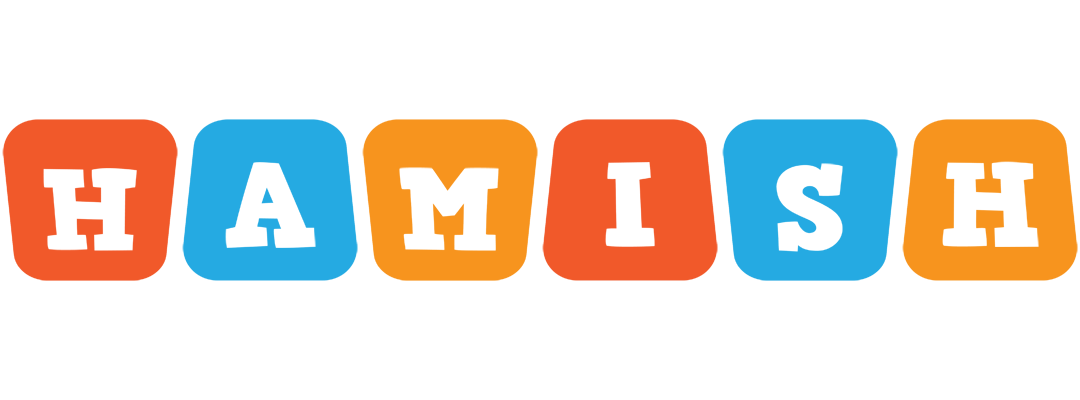 Hamish comics logo