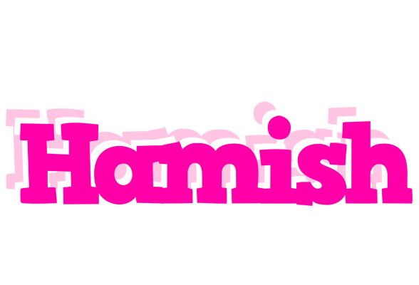 Hamish dancing logo