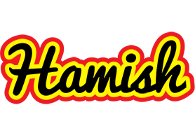 Hamish flaming logo