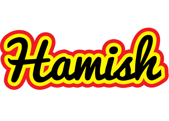 Hamish flaming logo