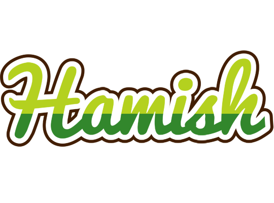 Hamish golfing logo