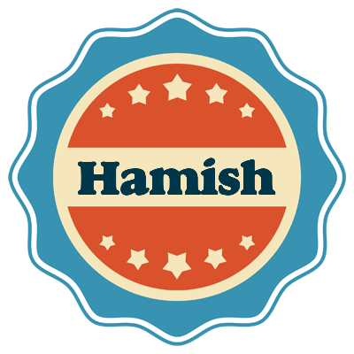 Hamish labels logo