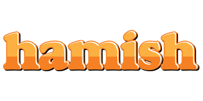 Hamish orange logo