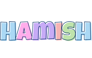 Hamish pastel logo