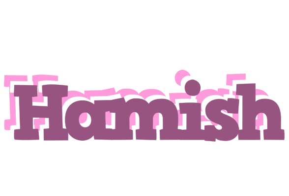 Hamish relaxing logo