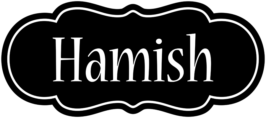 Hamish welcome logo
