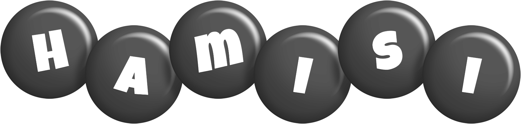 Hamisi candy-black logo