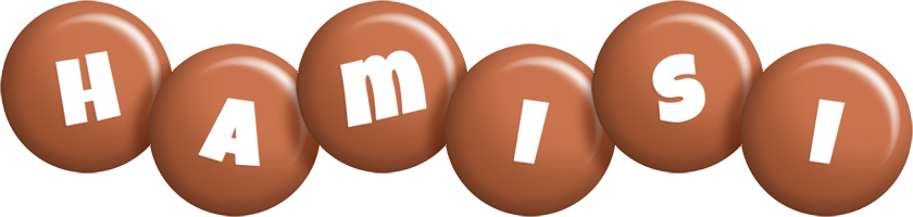 Hamisi candy-brown logo