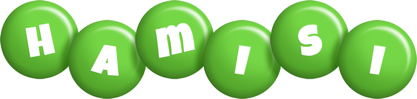 Hamisi candy-green logo