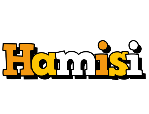 Hamisi cartoon logo