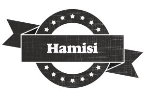 Hamisi grunge logo