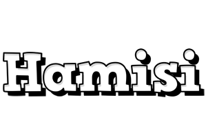 Hamisi snowing logo