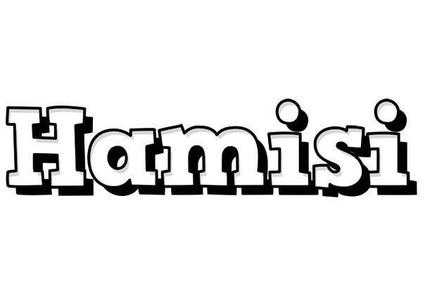 Hamisi snowing logo