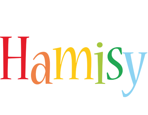Hamisy birthday logo