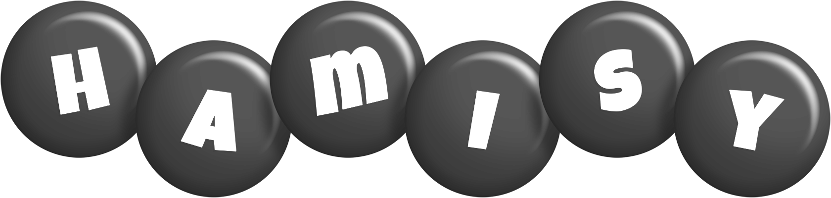 Hamisy candy-black logo
