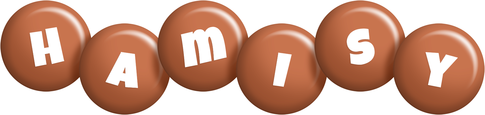 Hamisy candy-brown logo
