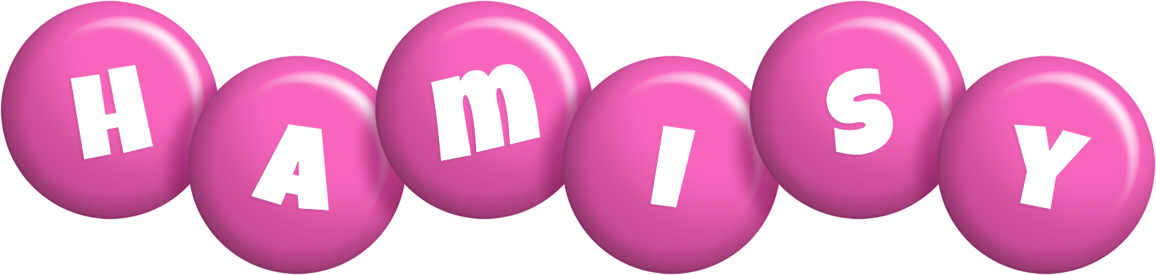 Hamisy candy-pink logo