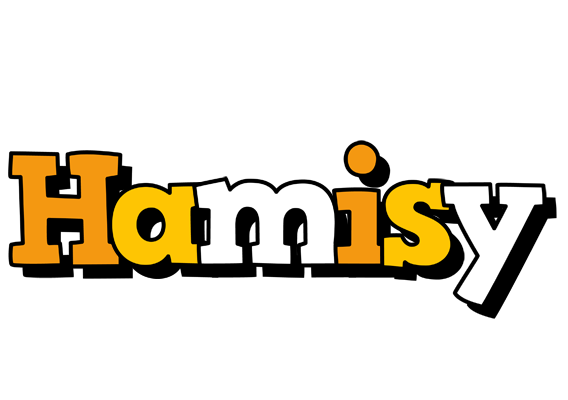 Hamisy cartoon logo