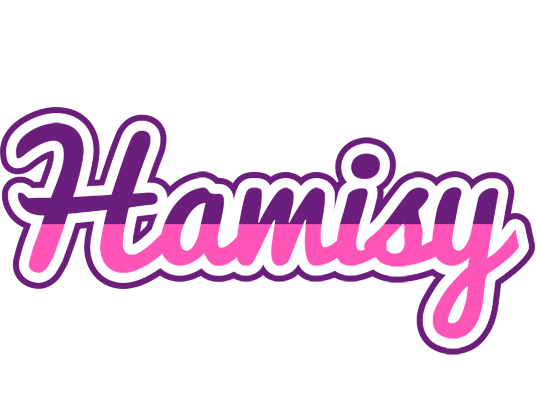 Hamisy cheerful logo