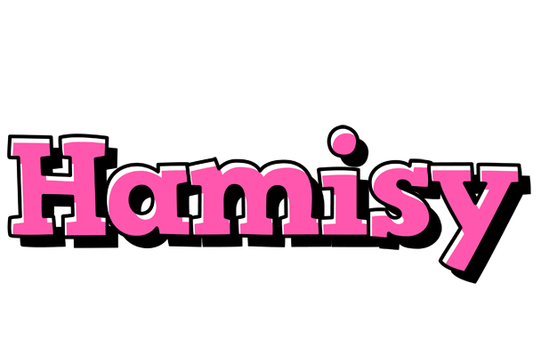 Hamisy girlish logo