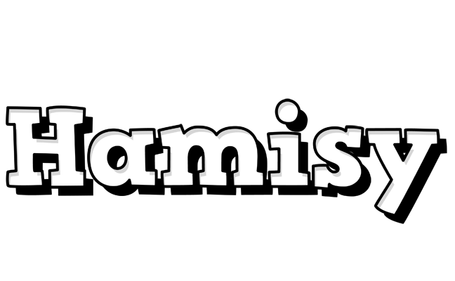 Hamisy snowing logo