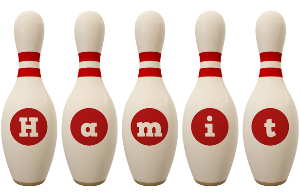 Hamit bowling-pin logo