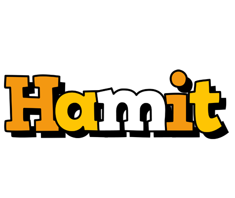 Hamit cartoon logo