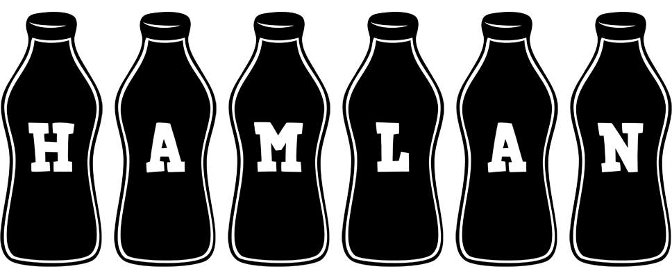 Hamlan bottle logo