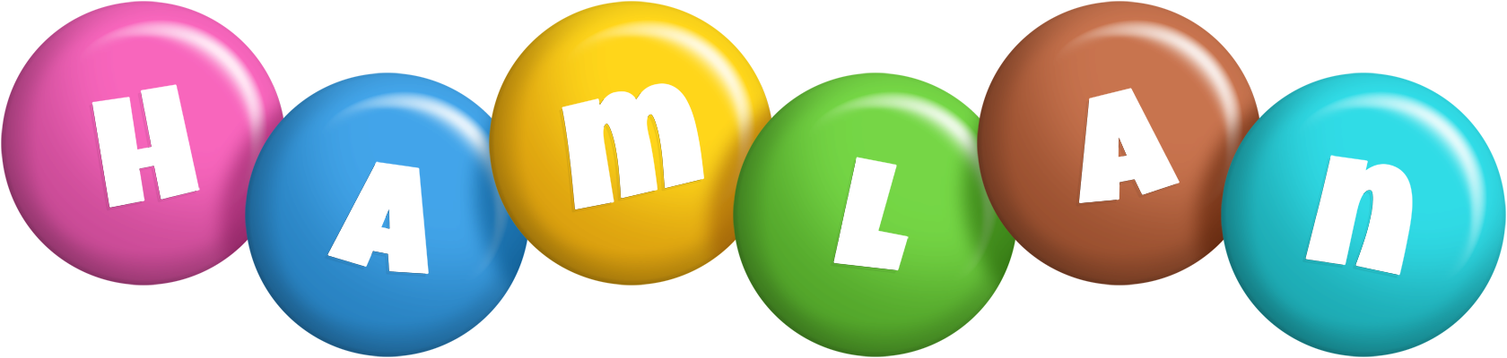 Hamlan candy logo