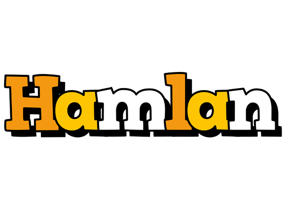 Hamlan cartoon logo