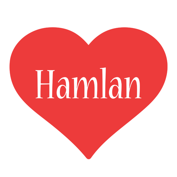 Hamlan love logo