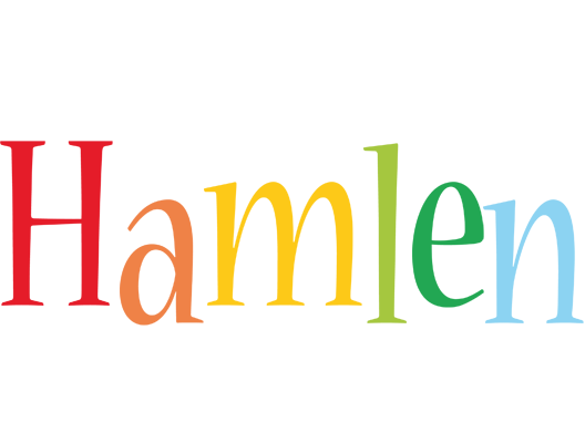 Hamlen birthday logo