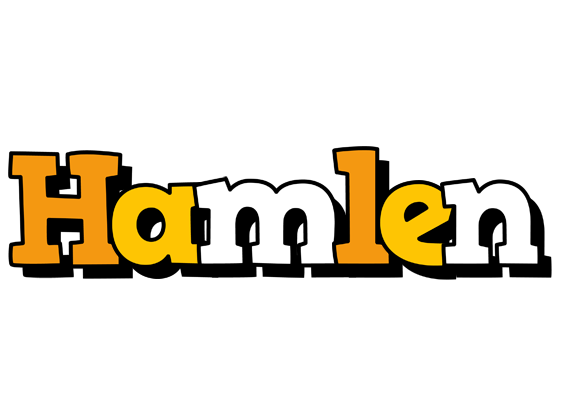 Hamlen cartoon logo