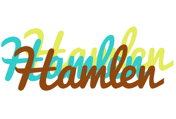 Hamlen cupcake logo