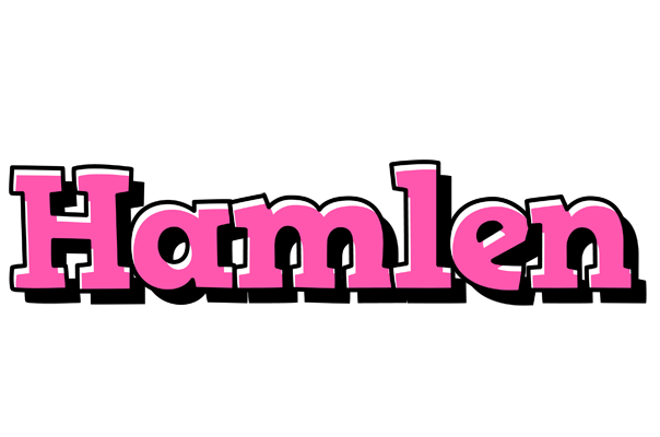 Hamlen girlish logo