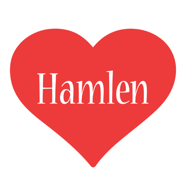 Hamlen love logo