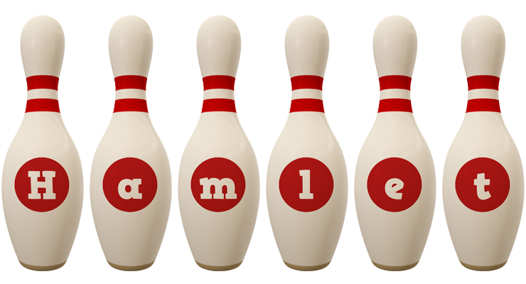 Hamlet bowling-pin logo
