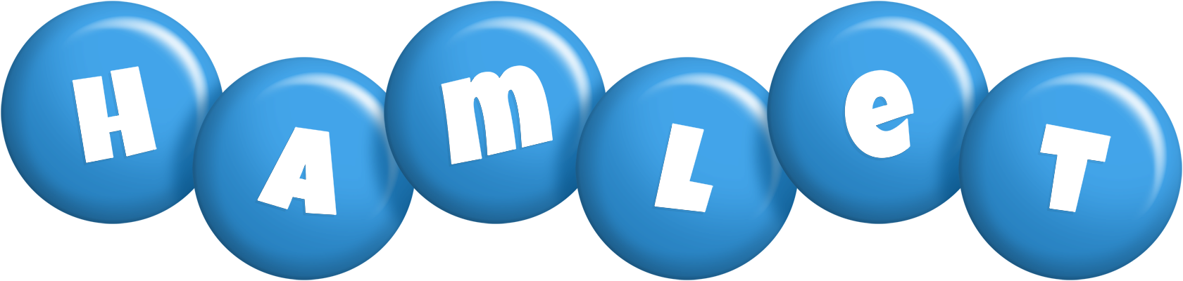 Hamlet candy-blue logo