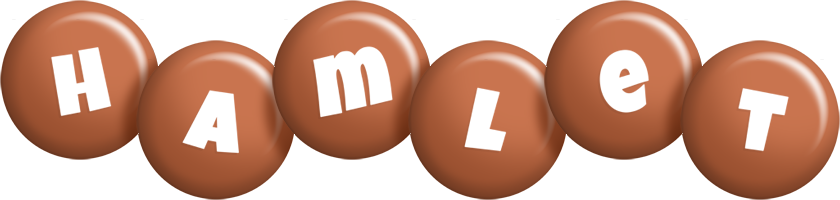 Hamlet candy-brown logo