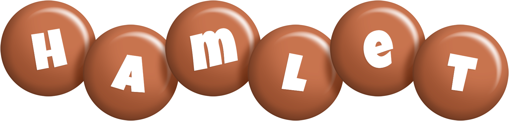 Hamlet candy-brown logo
