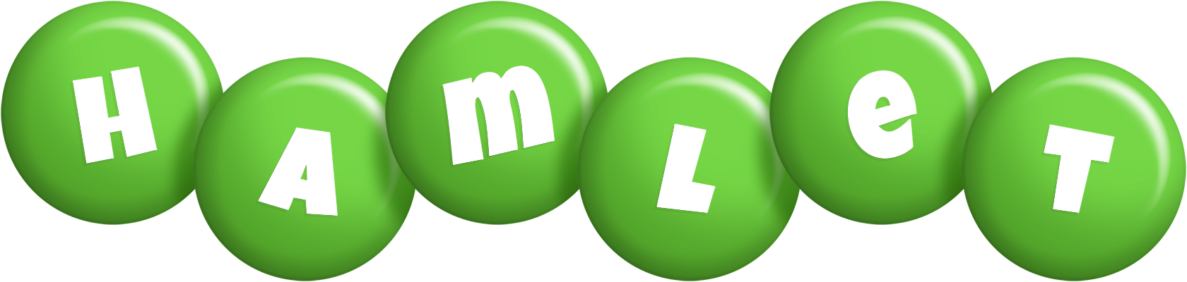 Hamlet candy-green logo