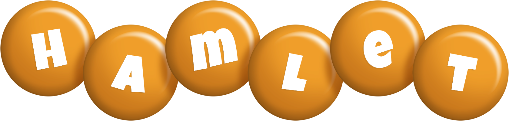 Hamlet candy-orange logo