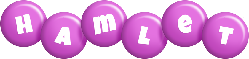 Hamlet candy-purple logo
