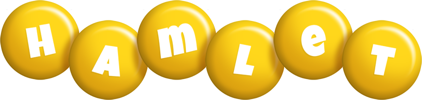 Hamlet candy-yellow logo