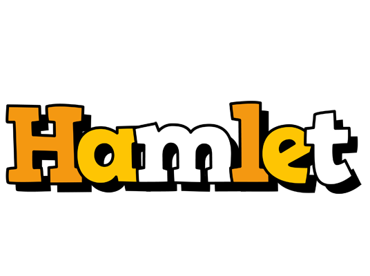 Hamlet cartoon logo