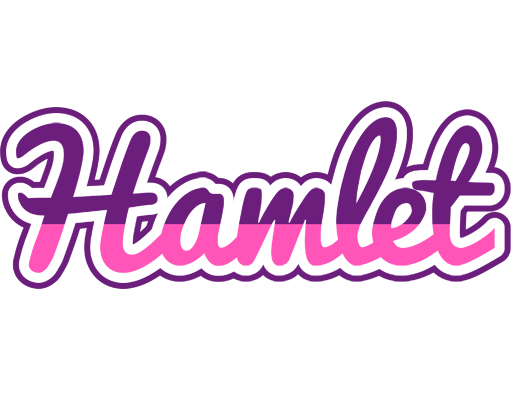 Hamlet cheerful logo