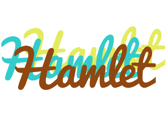 Hamlet cupcake logo