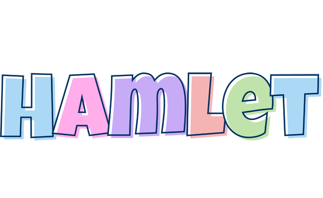 Hamlet pastel logo